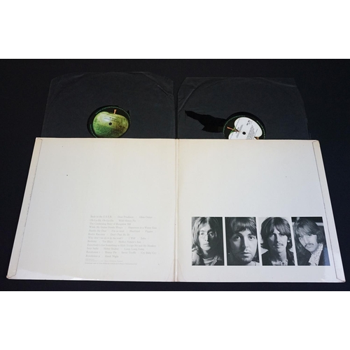 5 - Vinyl - The Beatles - White Album original mono pressing PMC7067, low number 0008599, top loader, MF... 