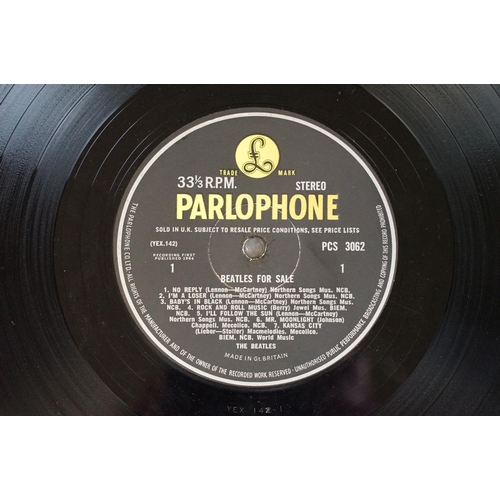 9 - Vinyl - The Beatles - Beatles For Sale LP on Parlophone Records, PCS 3062. Original UK 1st pressing ... 