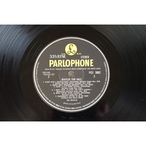 9 - Vinyl - The Beatles - Beatles For Sale LP on Parlophone Records, PCS 3062. Original UK 1st pressing ... 