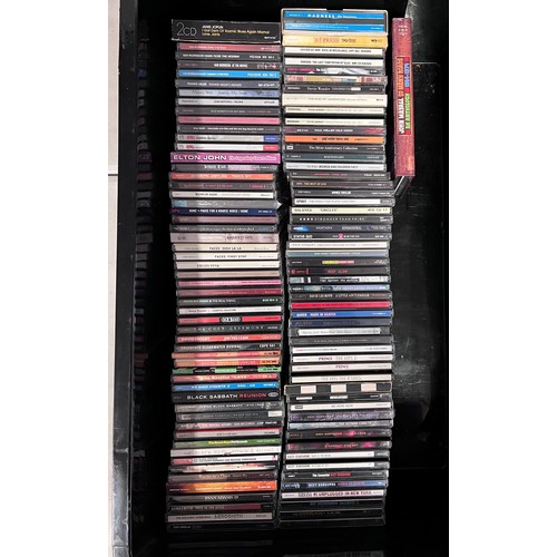 611 - CDs - Over 100 Rock, Metal & Pop CDs to include Black Sabbath, The Cult, Nirvana, Queen, Prince, Jan... 