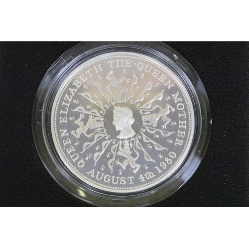 125 - A collection of four Royal Mint Queen Elizabeth II Crown silver proof coins to include 1972, 1981, 1... 