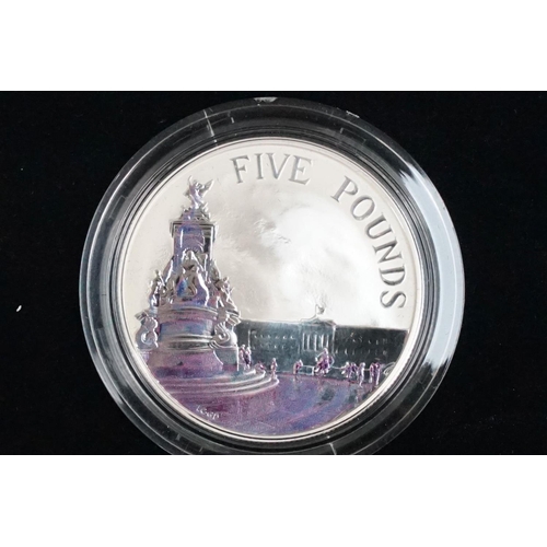 144 - A Royal Mint United Kingdom Queen Elizabeth II 2015 Portrait Of Britain four coin set, encapsulated ... 