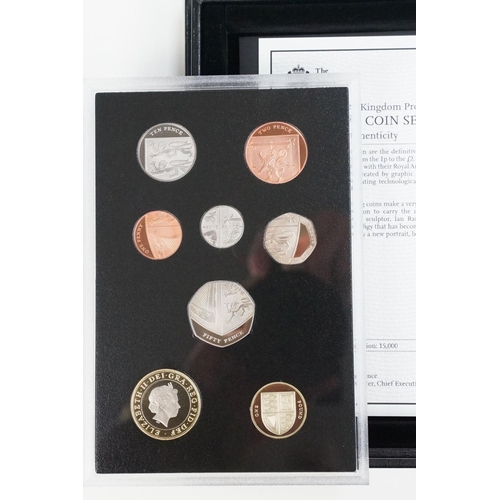 147 - A Royal Mint United Kingdom Queen Elizabeth II 2015 collectors edition proof coin set, encapsulated ... 