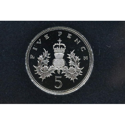 169 - A collection of six Royal Mint United Kingdom annual coin proof year sets to include 1997, 1998, 199... 