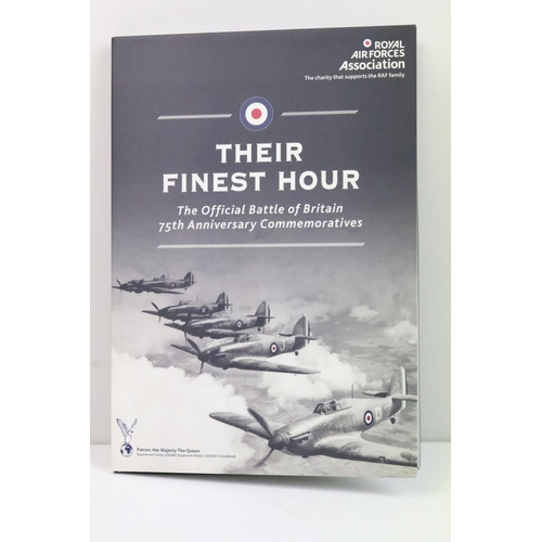 171 - A London Mint office 'Their Finest Hour' the official Battle of Britain 75th Anniversary commemorati... 