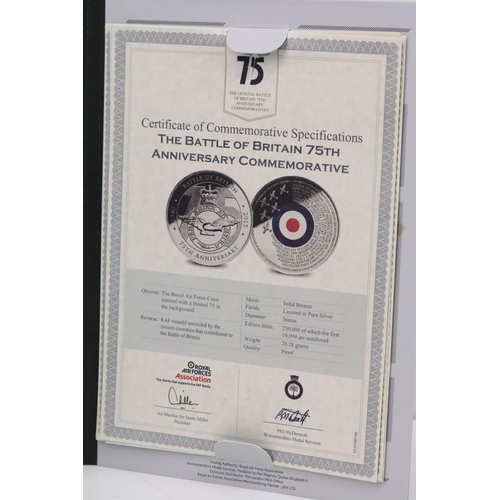 171 - A London Mint office 'Their Finest Hour' the official Battle of Britain 75th Anniversary commemorati... 