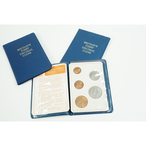 179 - A collection of British and world coins to include British pre decimal and some silver examples.