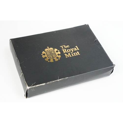 201 - A collection of three Royal Mint United Kingdom Queen Elizabeth II annual proof coin sets to include... 