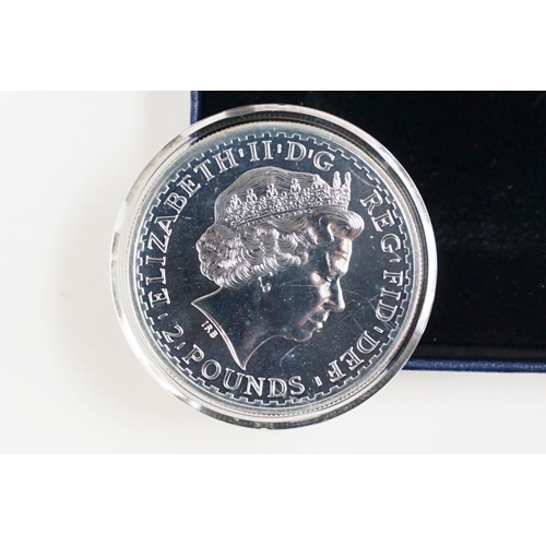 203 - A collection of twelve Royal Mint Queen Elizabeth II United Kingdom fine silver proof 1oz Britannia ... 