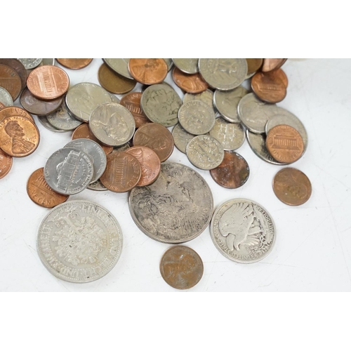 3 - A collection of United States of America coins to include dollars, half dollars, quarters, dimes....... 