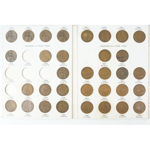 6 - A collection of mainly British pre decimal coins to include King George V and Queen Victoria silver ... 