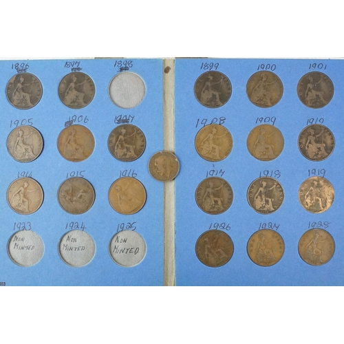 6 - A collection of mainly British pre decimal coins to include King George V and Queen Victoria silver ... 