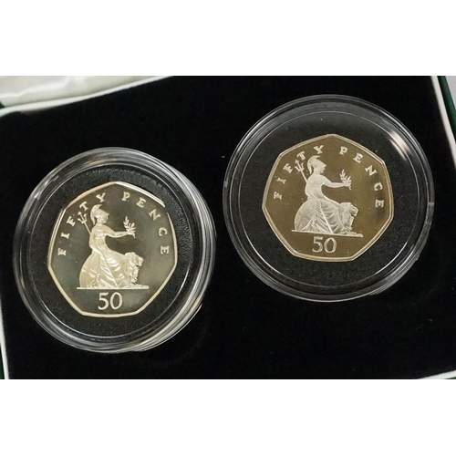 67 - A Royal Mint United Kingdom silver proof 1997 £5 coin together with a Royal Mint United Kingdom 1997... 