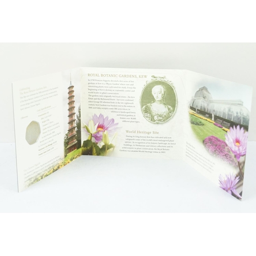 71 - A Royal Mint brilliant Uncirculated 2009 Kew Garden 50p coin within original packaging.