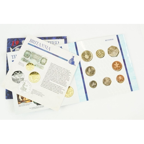 72 - A collection of Royal Mint uncirculated collectors coins to include the 2000 year set, 2009 £2 coin,... 