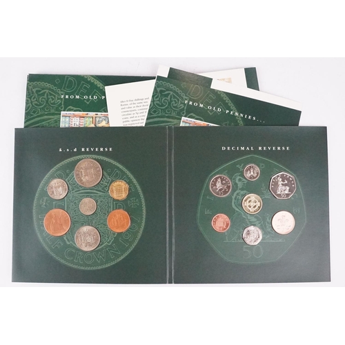 72 - A collection of Royal Mint uncirculated collectors coins to include the 2000 year set, 2009 £2 coin,... 