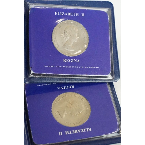 73 - A collection of mixed coins to include circulated and uncirculated examples together with some silve... 