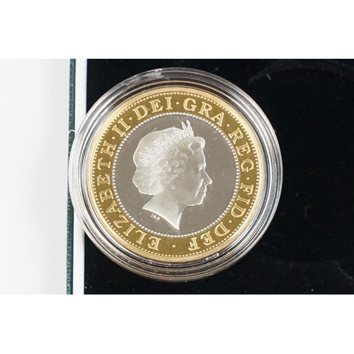 95 - A collection of four Royal Mint Queen Elizabeth II £2 silver proof coins to include 1994, 1996, 1999... 