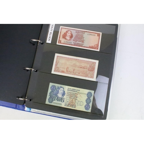 237 - A very large collection of British and World banknotes to include many uncirculated examples contain... 