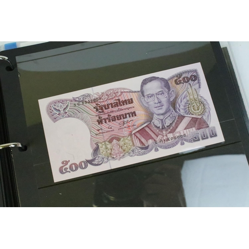 237 - A very large collection of British and World banknotes to include many uncirculated examples contain... 