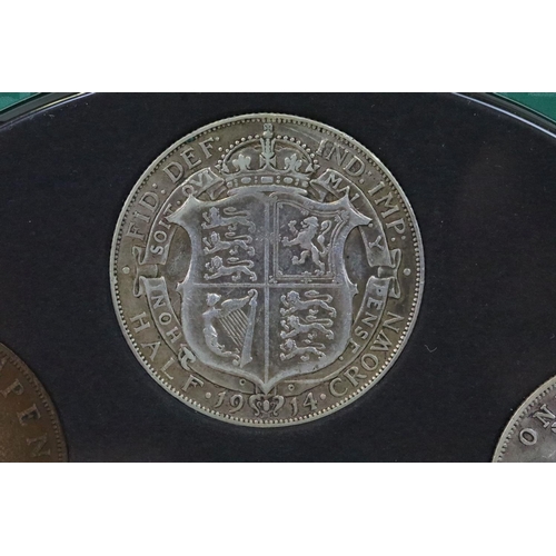 221 - A collection of mixed coins to include a selection of pre decimal silver examples to include a Queen... 