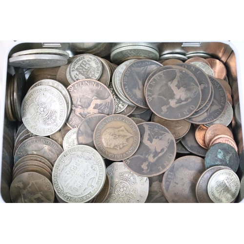 232 - A collection of mainly British decimal and pre decimal coins to include pre decimal silver and proof... 