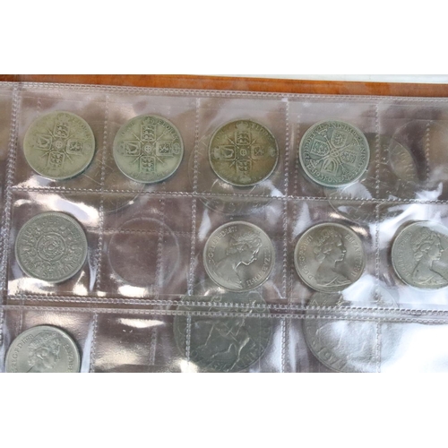 238 - A large collection of United Kingdom decimal and pre decimal coins to include a good selection of pr... 