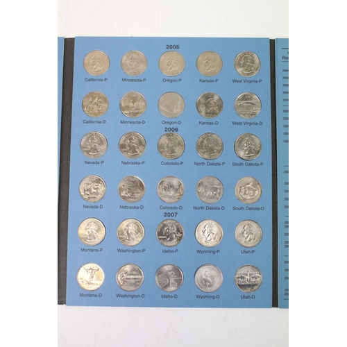 246 - A collection of United States of America and Canadian coin sets to include proof and brilliant uncir... 