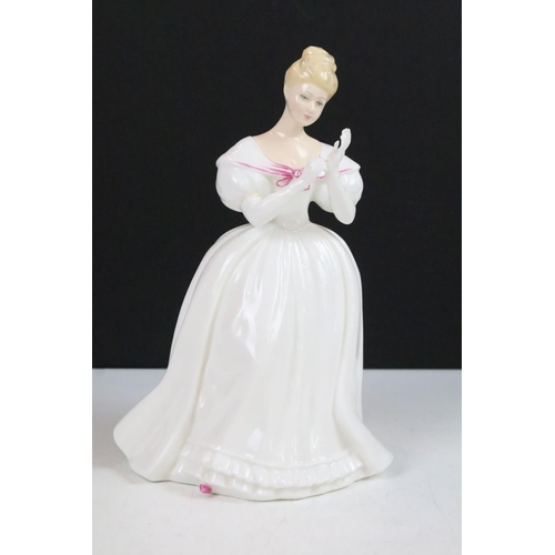 19 - Royal Doulton lady figurines, Chloe HN 3883 and Denise HN 2477, together with a Wade Bill and Ben & ... 