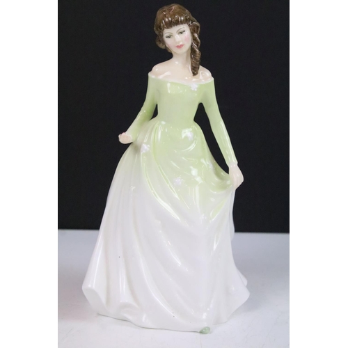 19 - Royal Doulton lady figurines, Chloe HN 3883 and Denise HN 2477, together with a Wade Bill and Ben & ... 