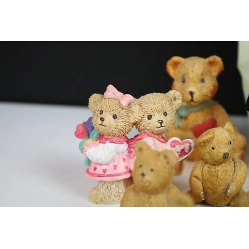 26 - Collection of Wentworth Teds and catalogue along with other small teddy and animal figurines, a sele... 