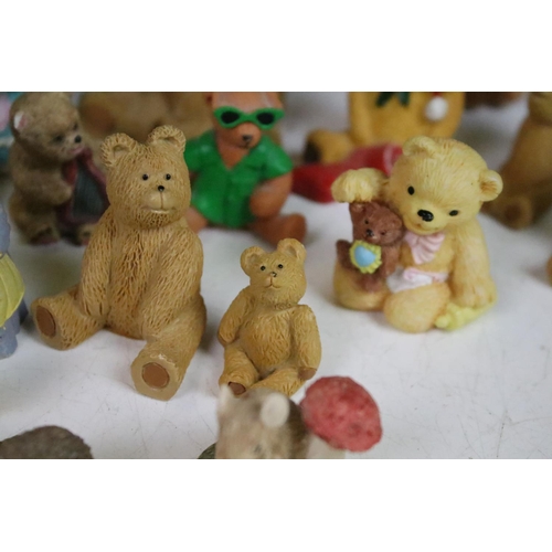 26 - Collection of Wentworth Teds and catalogue along with other small teddy and animal figurines, a sele... 