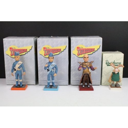 28 - Three boxed Thunderbird Robert Harrop figures to include Scott Tracy, The Hood and Alan Tracy, toget... 