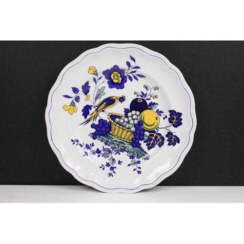 38 - Royal Copenhagen Blue Pheasant plate inspired by the art of C.Joachim 25cm diameter, with Spode Blue... 