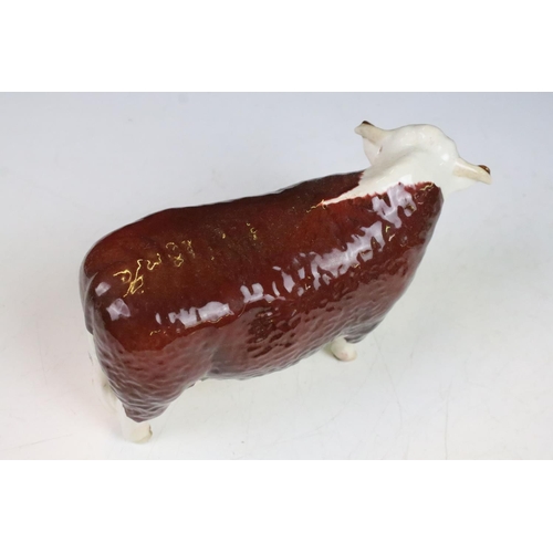 6 - Beswick family of Hereford cattle to include Ch. of Champions Bull & Cow and two calves