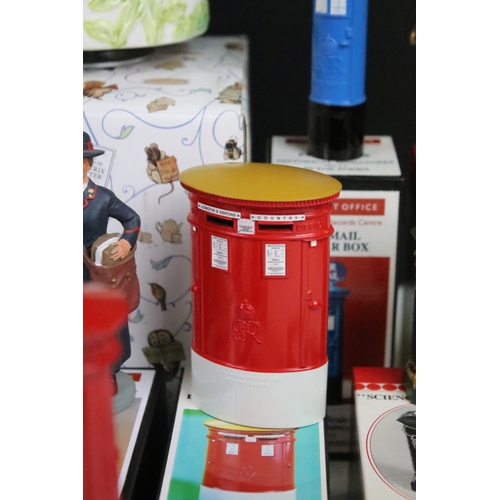 67 - Selection of Post Office Historical miniatures to include first national standard pillar box, 1940 P... 
