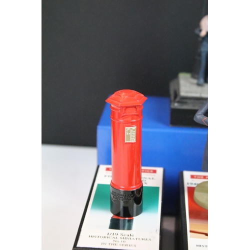 67 - Selection of Post Office Historical miniatures to include first national standard pillar box, 1940 P... 