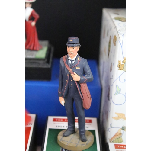 67 - Selection of Post Office Historical miniatures to include first national standard pillar box, 1940 P... 