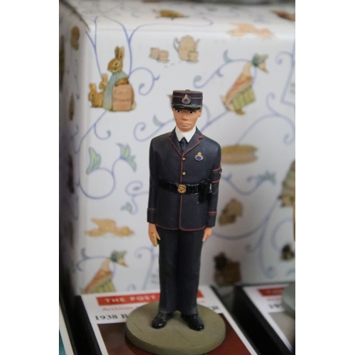 67 - Selection of Post Office Historical miniatures to include first national standard pillar box, 1940 P... 