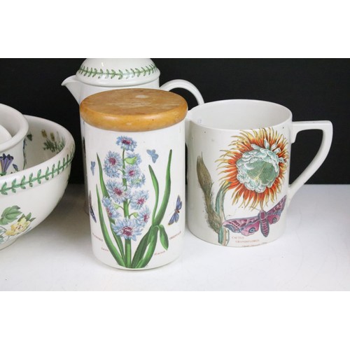 52 - Large collection of Portmeirion Pottery to include dishes, bowls, plates, jug, tea pot, coffee pot, ... 