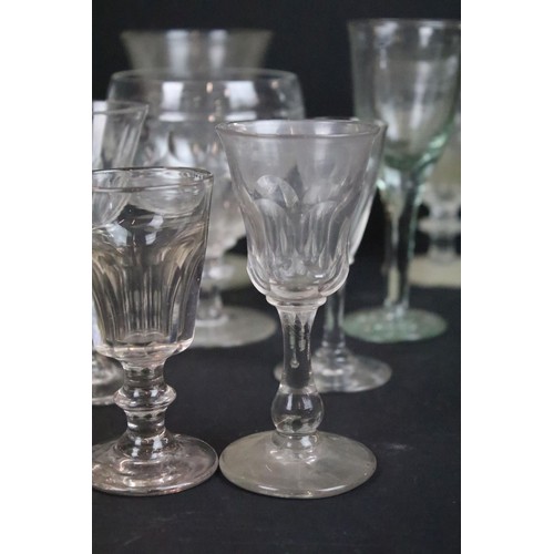 56 - Selection of various glasses in varying shapes and sizes