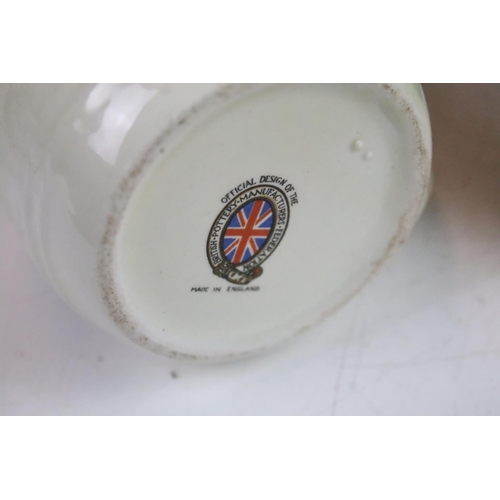 83 - Large assortment of commemorative Royal mugs to include Royal Minton, Holkham Pottery, J & G Meakin,... 