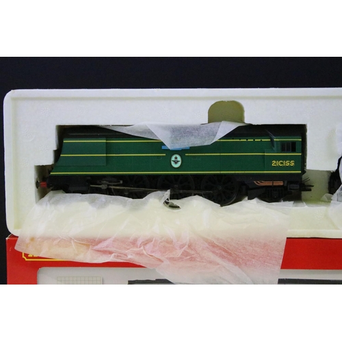 10 - Two boxed Hornby OO gauge Super Detail locomotives to include R2221 BR 4-6-2 Battle of Britain Class... 