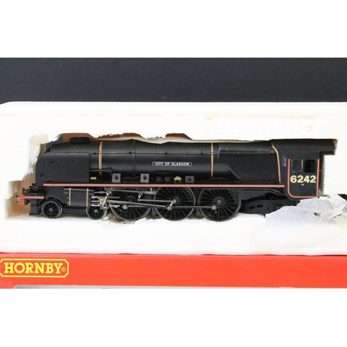 11 - Two boxed Hornby OO gauge Super Detail locomotives to include R2311 LMS 4-6-2 Duchess Class City of ... 