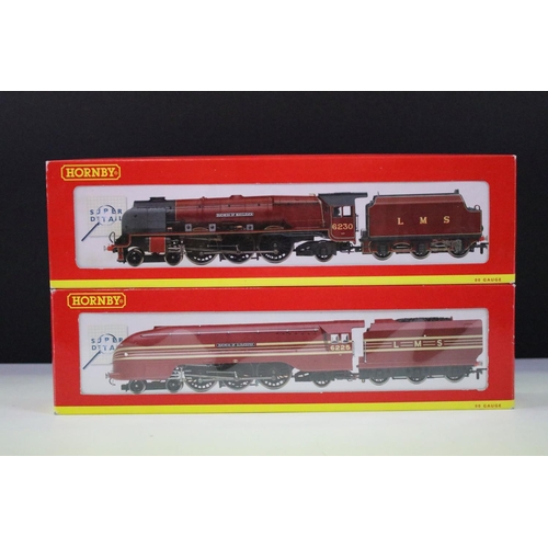 12 - Two boxed Hornby OO gauge Super Detail locomotives to include R2179 LMS 4-6-2 Coronation Class Locom... 