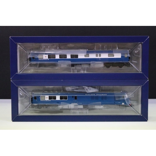 2 - Boxed Bachmann OO gauge 31-255DC Midland Pullman Six Car Unit Nanking blue, complete