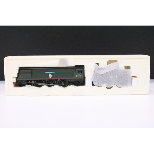 9 - Boxed Hornby OO gauge NRM Special Edition R2385 BR 4-6-2 West Country Class Winston Churchill locomo... 