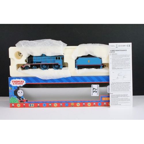 37 - Boxed Hornby Thomas & Friends OO gauge R92322 Edward locomotive