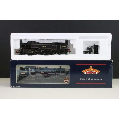 58 - Four boxed Bachmann OO gauge locomotives to include 32-825 Ivatt Class 2MT 2-6-0 46521 BR lined gree... 