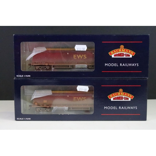 79 - Eight boxed Bachmann OO gauge 37-854 HTA Coal Hopper EWS weather items of rolling stock